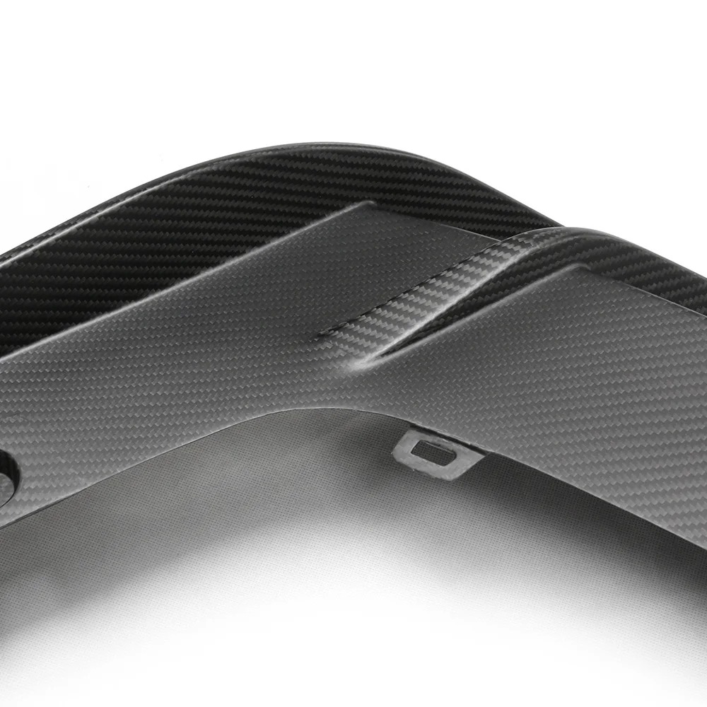 Dry Carbon Fiber Rear Bumper Diffuser Lip Fit for Model S Plaid 2021-UPBody Kit a Style
